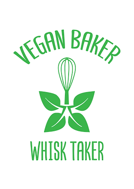 Vegan Baker Wall Art