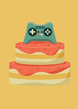 Gaming Cake Birthday