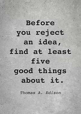 Thomas Edison Quote L009