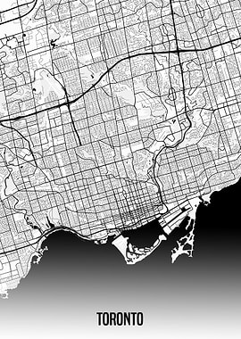 Toronto map