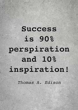 Thomas Edison Quote L008