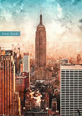 Watercolor New York