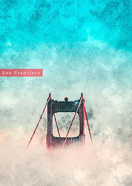 Watercolor San Francisco