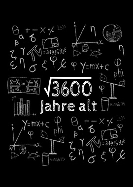 60 Geburtstag Mathe Wurzel