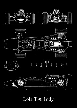 Lola T90 Indy 1966