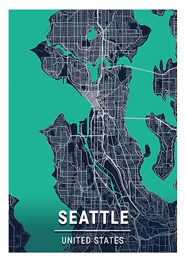 Seattle Blue Dark Color