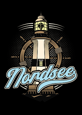 Nordsee Leuchtturm Kste