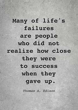Thomas Edison Quote L014