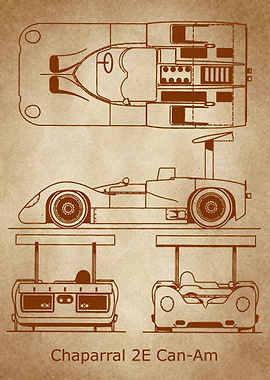 Chaparral 2E CanAm old