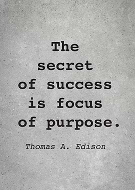 Thomas Edison Quote L013