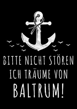 Baltrum Nordsee Spruch