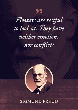 Flowers are restful to