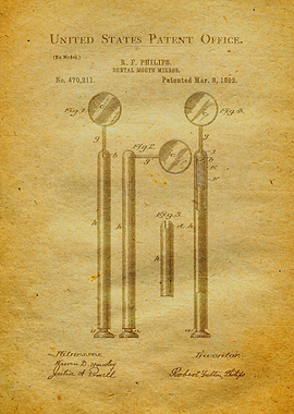 13 Dental Mirror Patent P