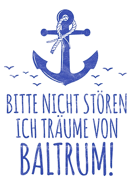Baltrum Nordsee Spruch