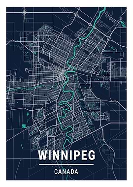 Winnipeg Blue Dark Color