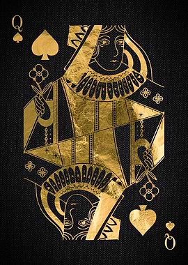 Queen Pikes Golden cards