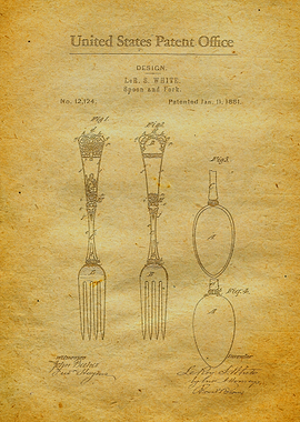 94 1881 Victorian Spoon a