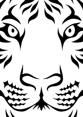 Tiger BlackWhite