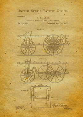 11 Firemen Ladder Truck P