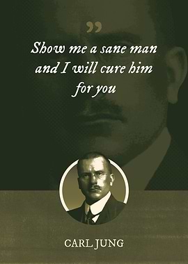 Show me a sane man and I