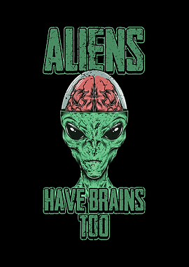 Aliens Ufo Sci Fi Gehirn