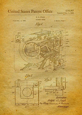 98 Clothes Dryer Patent