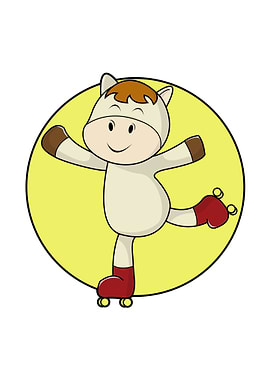 Horse Inline Skater Skates