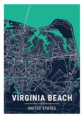 Virginia Beach Blue Dark