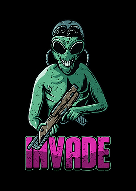 Aliens Ufo Sci Fi Invasion