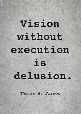 Thomas Edison Quote L021