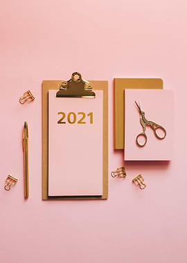 Pink Stationery