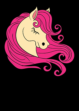 Crazy Horse Girl Cute Ho