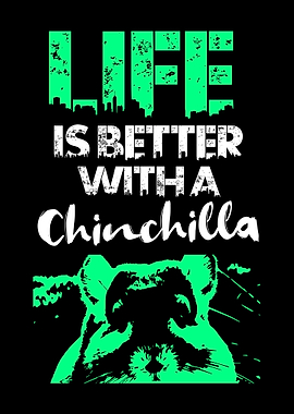 Chinchilla Life Better Pet