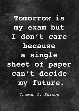 Thomas Edison Quote D010