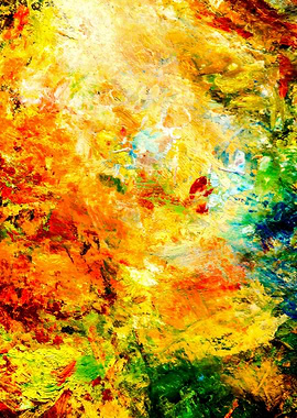 Fantastic Sunset Oil Paint