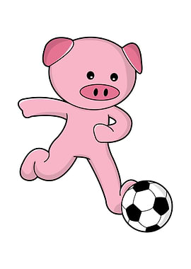 Pig Soccer Soccer ball