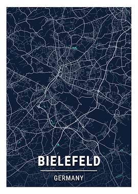 Bielefeld Blue Dark Color