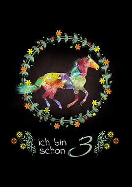 Pferde Kinder 3 Jahre