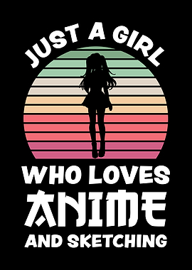 Cute Anime and Sketching