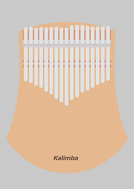 Flat Board Kalimba