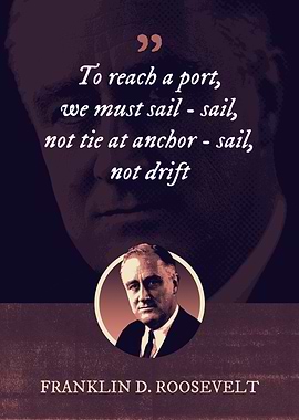 To reach a port we must