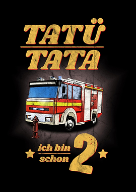 Kinder 2 Jahre Feuerwehr