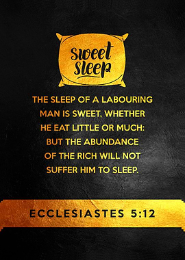Ecclesiastes 5 12