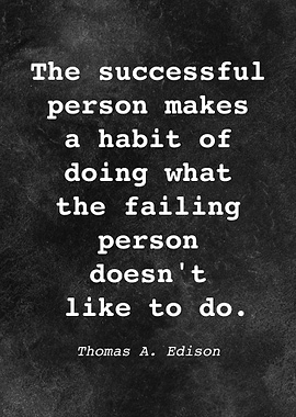 Thomas Edison Quote D007