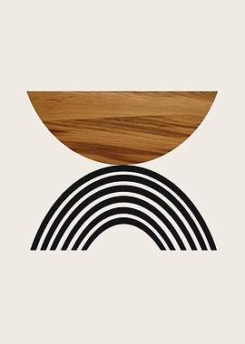 Wood Sun Rainbow Arch 1