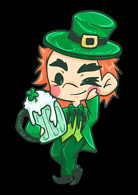 St Patricks Day Leprechau