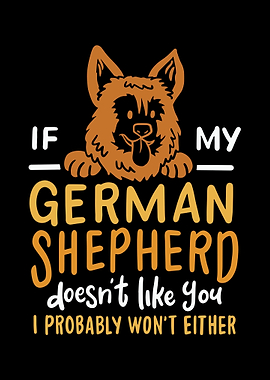 If My German Shepherd