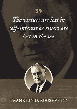 The virtues are lost in