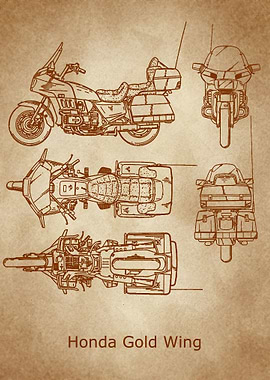 Honda Gold Wing old