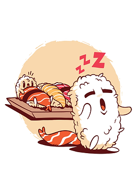 Sleeping Sushi